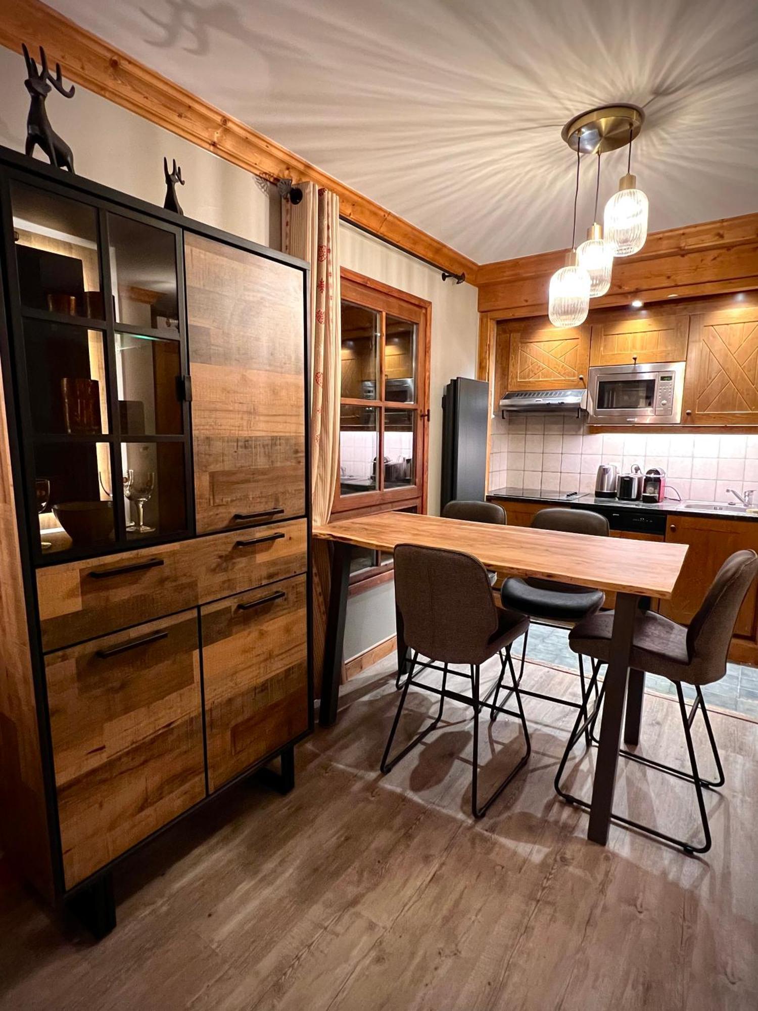 Arc 1950 - Chalet Des Lys - Appt Luxe 4 Pers Les Arcs  외부 사진