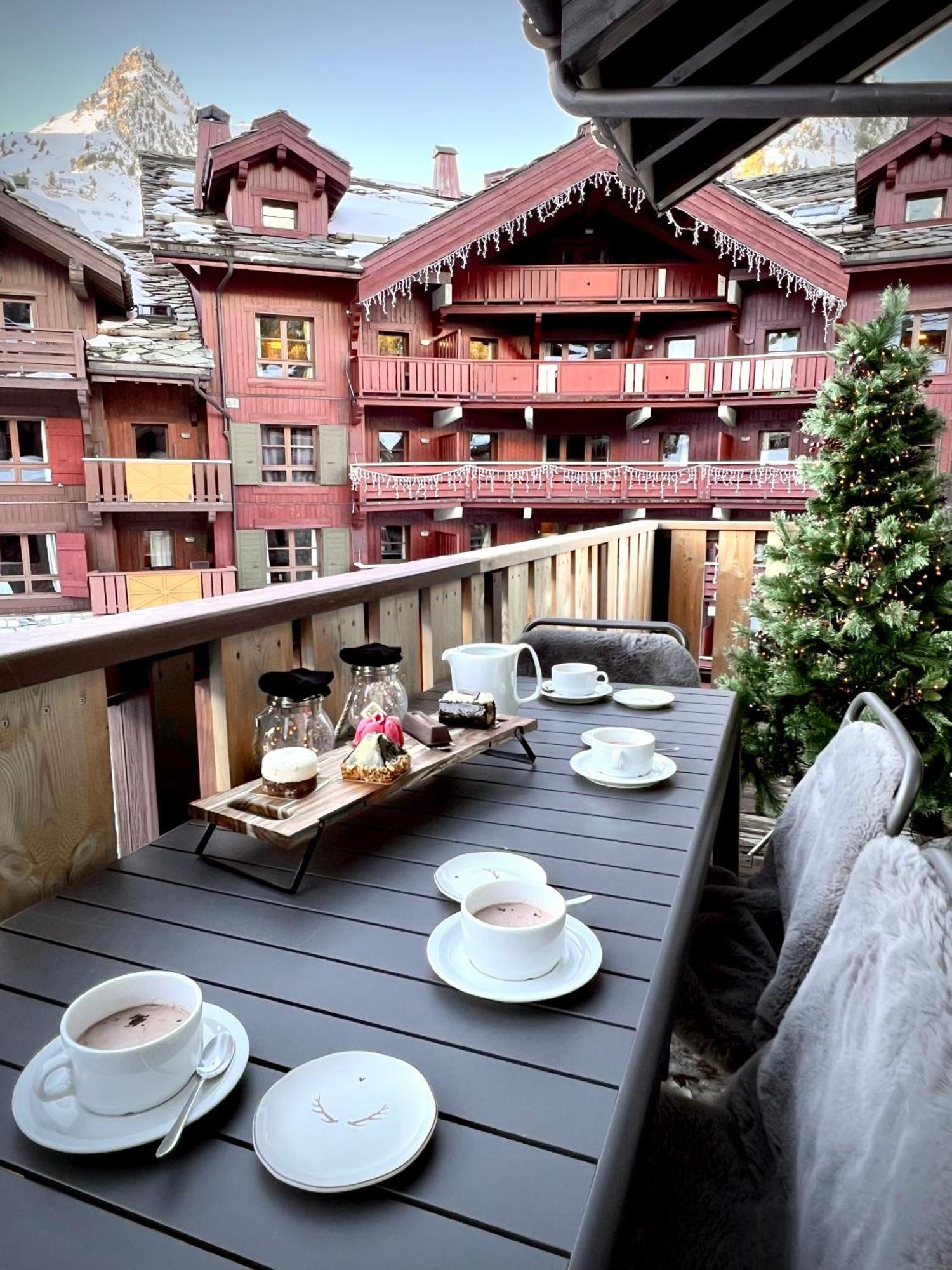 Arc 1950 - Chalet Des Lys - Appt Luxe 4 Pers Les Arcs  외부 사진
